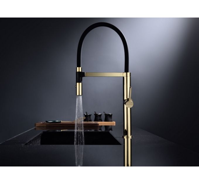 Смеситель Paulmark Leader Le214101-G, золото