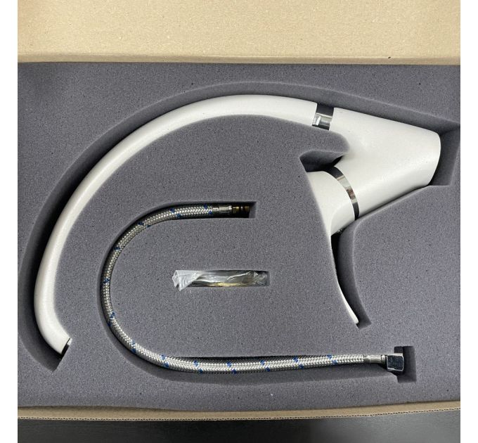 Смеситель МРАМОР Crema белый GR 331