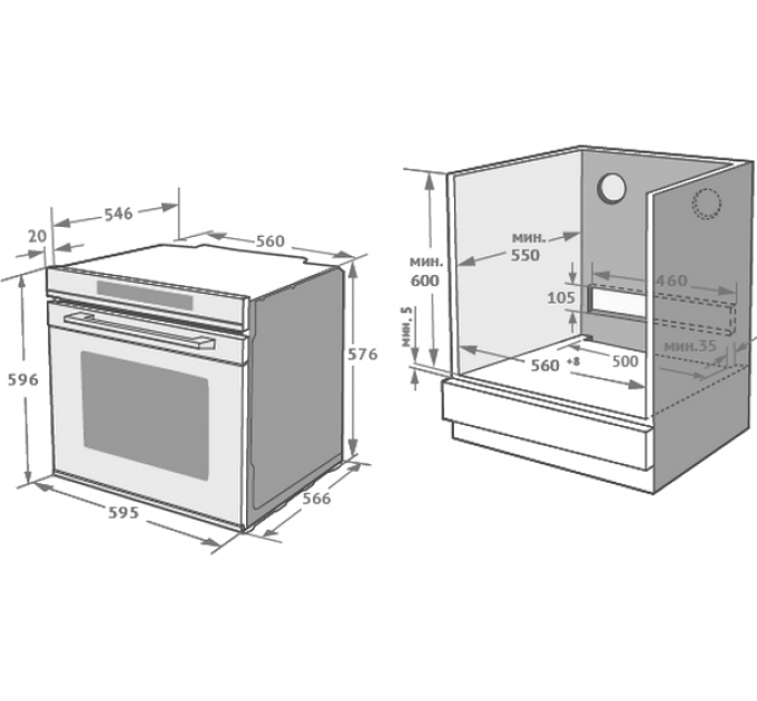 Духовой шкаф Kuppersberg HT 613 Black