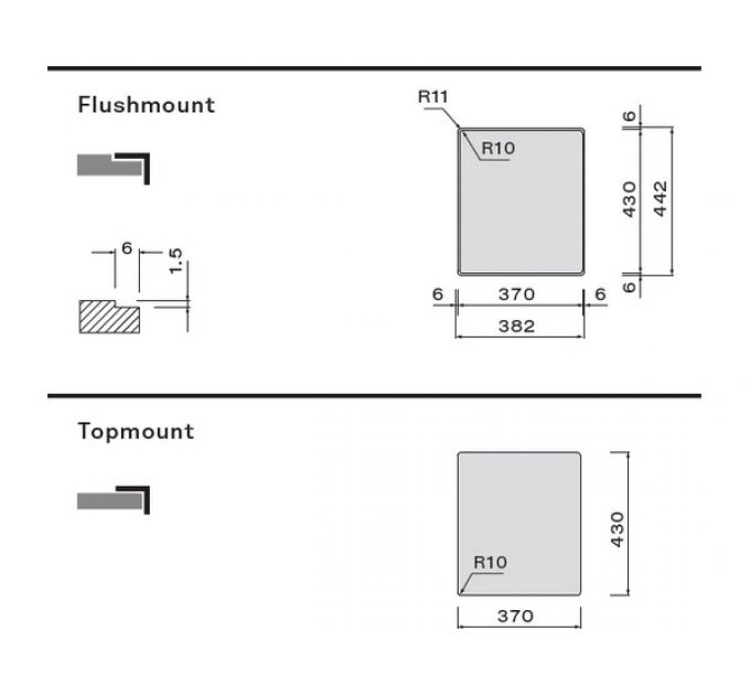 Мойка Falmec Garda 34