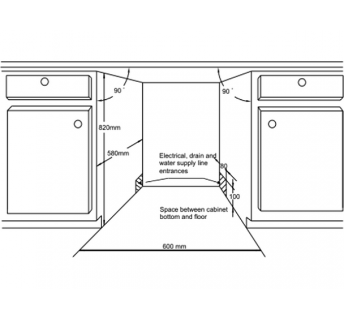 Посудомоечная машина De Dietrich FDD422QJ2