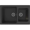 Мойка Gamma Stone GS-13 черный 308