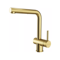 Смеситель Paulmark Dosse Do214418-LG, светлое золото