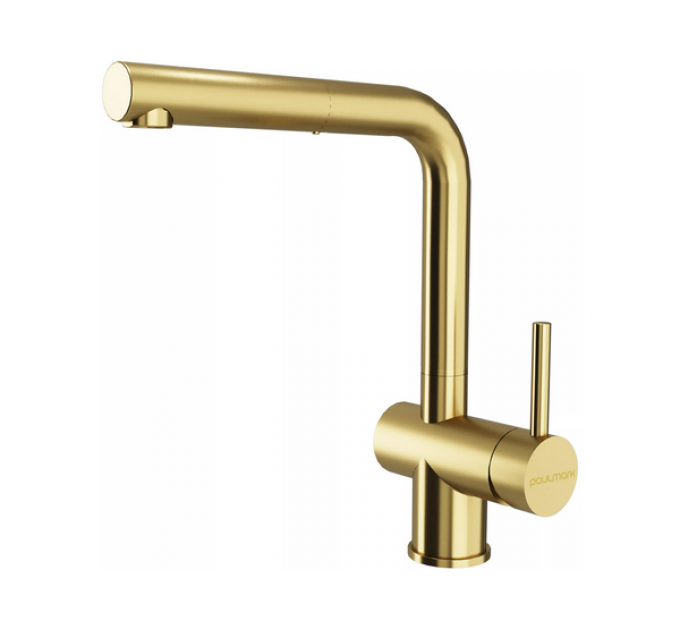 Смеситель Paulmark Dosse Do214418-LG, светлое золото