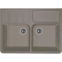 Мойка Florentina Вилладжио серый шелк