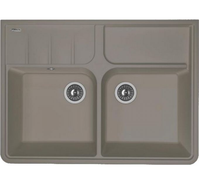 Мойка Florentina Вилладжио серый шелк