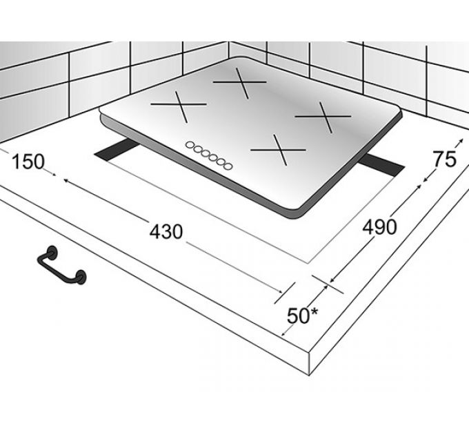 Варочная панель EXITEQ EXH-202 газовая