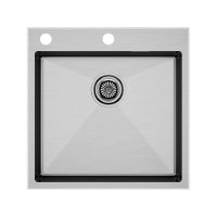 Мойка Paulmark Kroner-edge 51 PM775151-BS, брашированная нерж. сталь