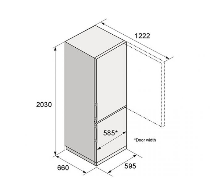 Холодильник ASKO RFC526RNBB1