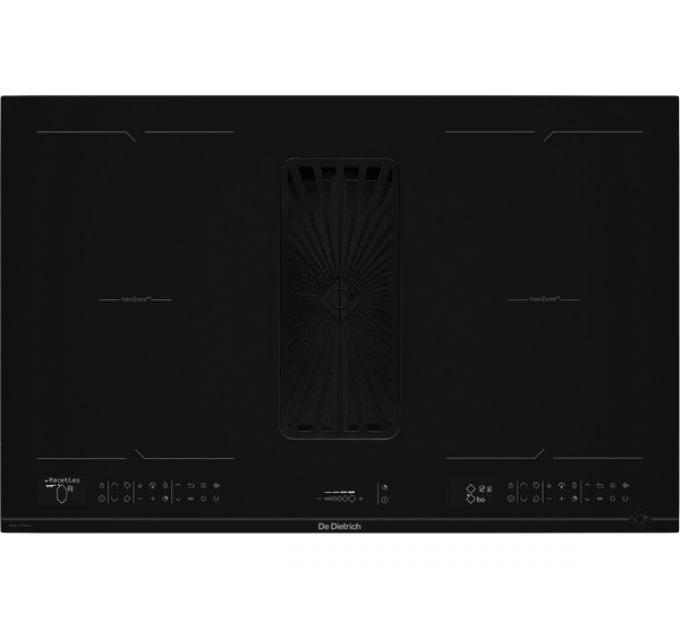 Варочная панель De Dietrich DPH4840B индукционная с вытяжкой
