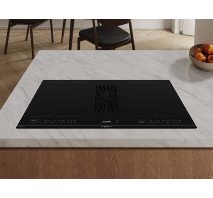 Варочная панель De Dietrich DPH4840B индукционная с вытяжкой