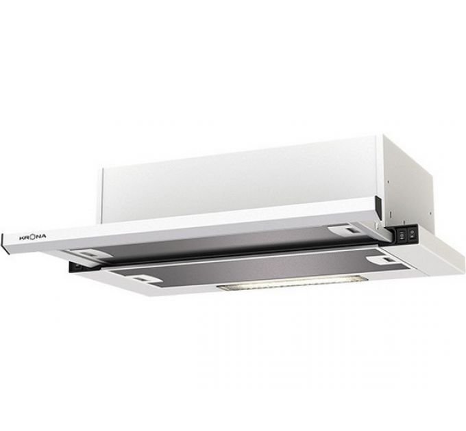 Вытяжка KRONA Kamilla slim 600 white (2 мотора)