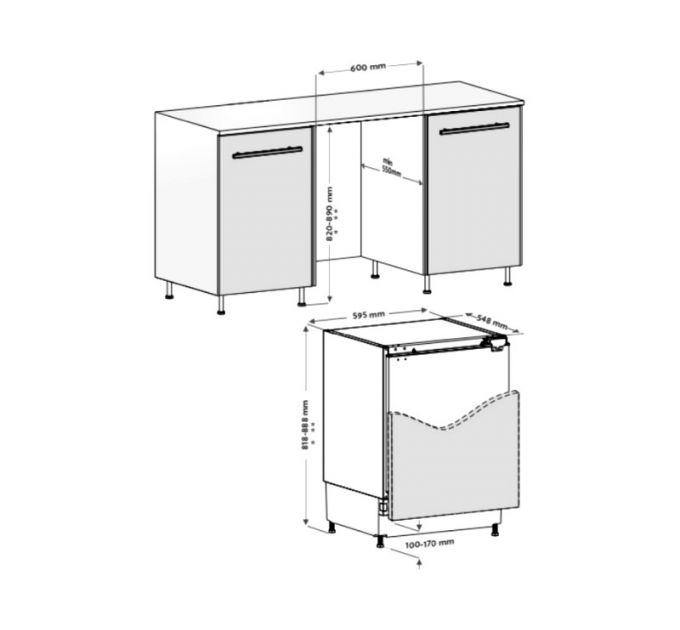 Холодильник Exiteq EXR-206 встраиваемый