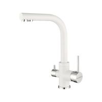 Смеситель Paulmark Essen Es213011-431, белый матовый