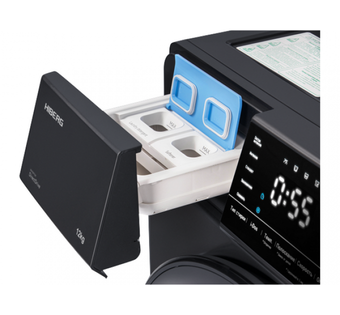 Стиральная машина HIBERG i-DDQ6A - 1214 sD