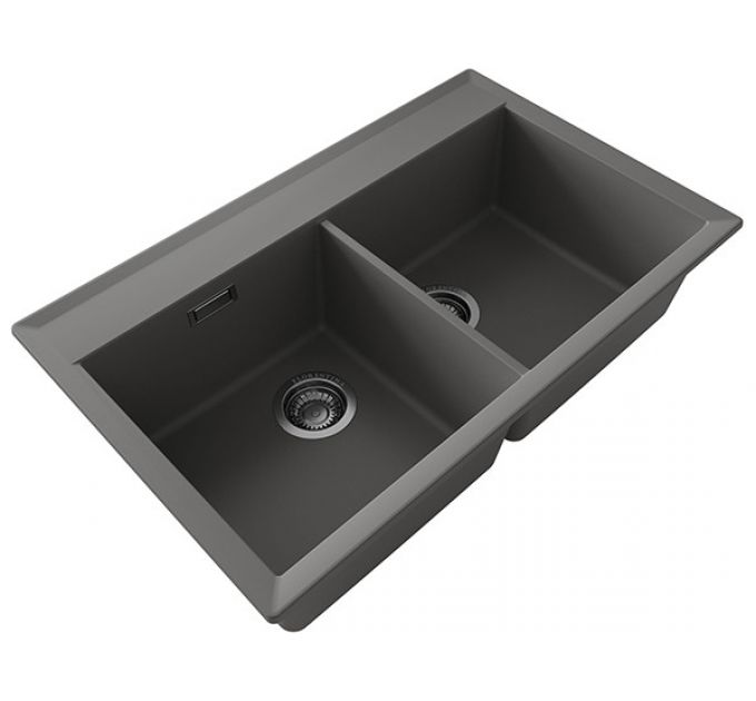 Мойка Florentina Тоскана 820 серый шелк