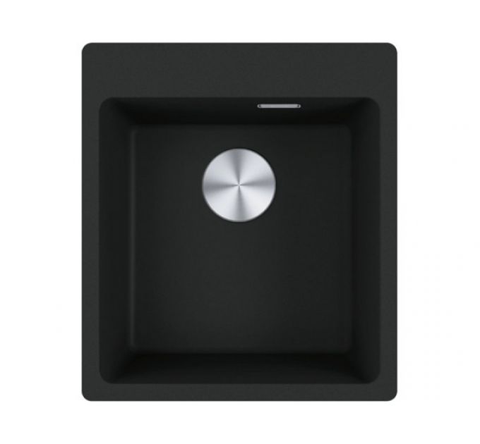 Мойка Franke MRG 610-39, черный матовый, вент-автомат (114.0696.191)