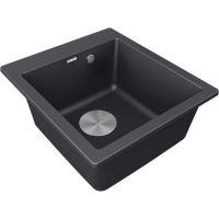 Мойка Paulmark Kante 45 PM104651-BL, черный гранит