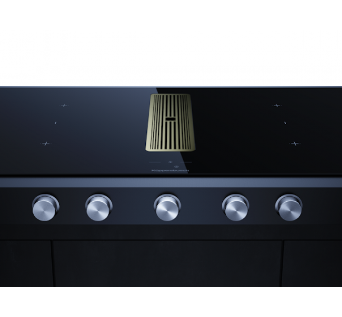 Варочная панель Kuppersbusch KMI 9850.1 SR-E Gold индукционная с вытяжкой