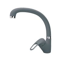 Смеситель Florentina Омега серый шелк