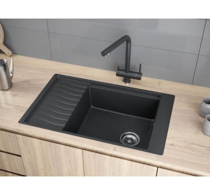 Мойка Kuchenstern BRETT 60 черный