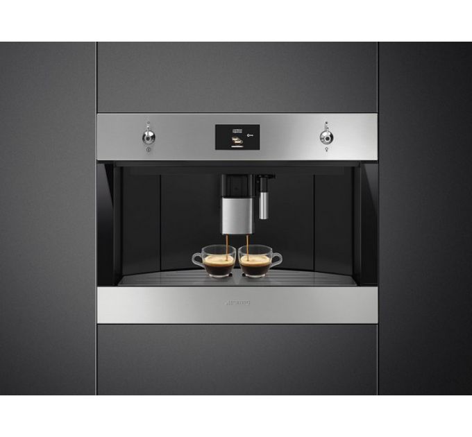 Кофемашина SMEG CMS4303XRU встраиваемая