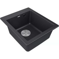 Мойка Paulmark Kante 40 PM104249-BL, черный гранит
