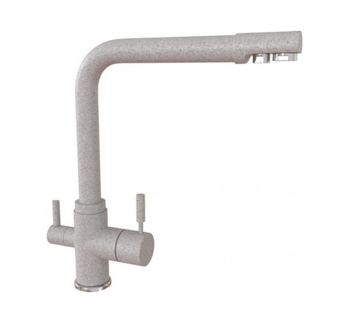 Смеситель Gamma Stone GS-015 светло-серый 310