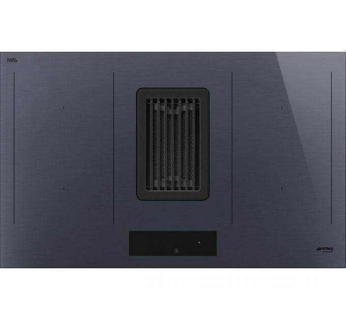 Варочная панель SMEG HOBD182DG индукционная с вытяжкой