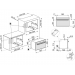 Духовой шкаф SMEG SO4604S4PNR компактный с паром