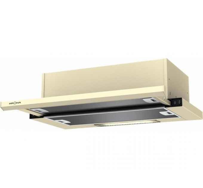 Вытяжка KRONA KAMILLA slim 600 ivory (1 мотор)
