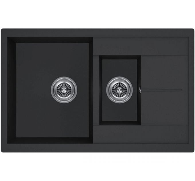 Мойка Kuchenstern FLUG 60-2 черный