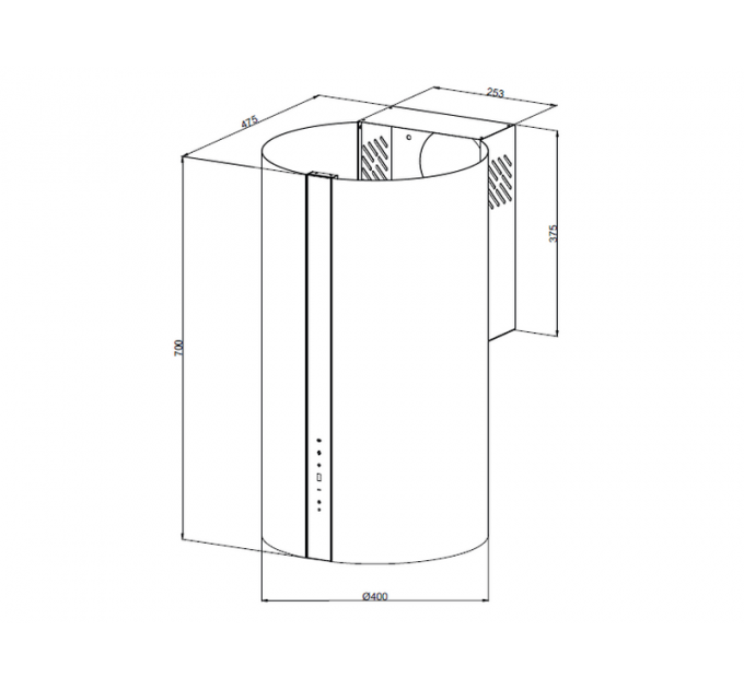 Вытяжка Kuppersberg VORTEX GB