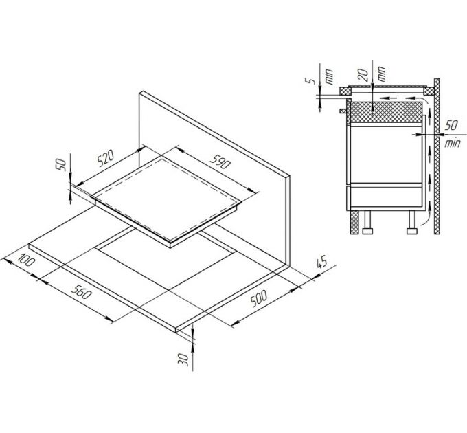 Варочная панель Kuppersberg ICS 606 C индукционная