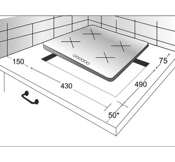 Варочная панель EXITEQ EXH-202 white газовая