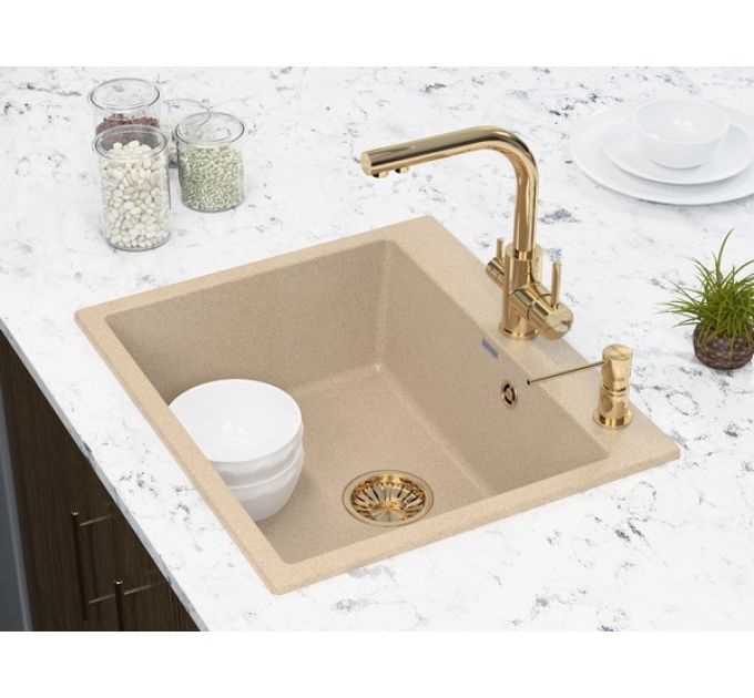 Смеситель Paulmark Essen Es213011-G, золото