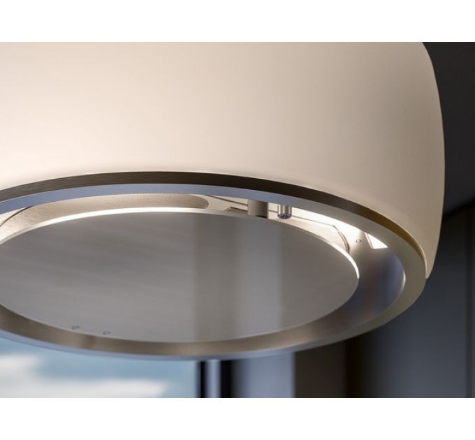 Вытяжка Falmec SOFFIO IS.58 White Satin Glass