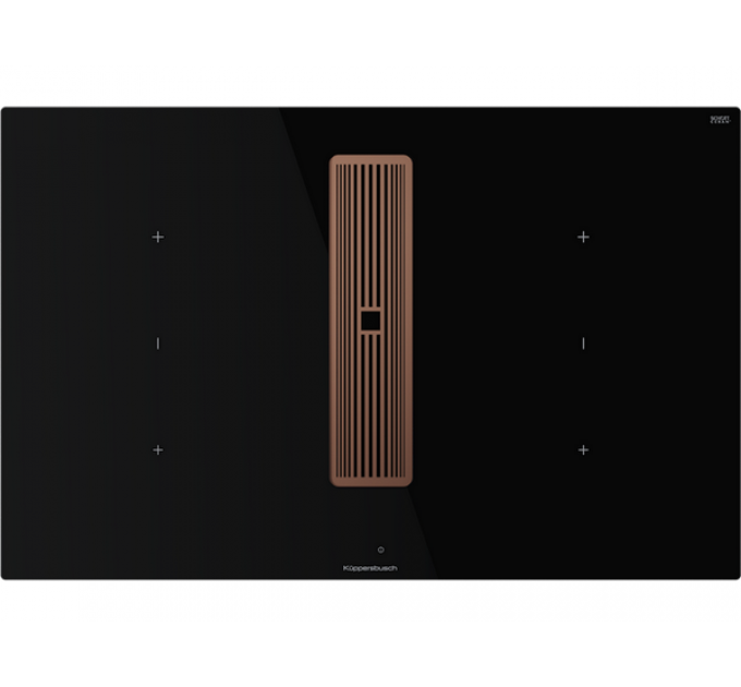 Варочная панель Kuppersbusch KMI 8350.0 SR Copper индукционная с вытяжкой