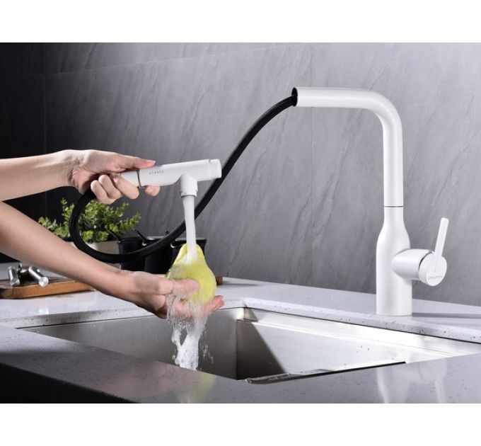 Смеситель Paulmark Viper Vi213105-WH (431), белый матовый