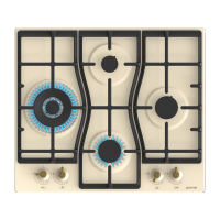 Варочная панель Gorenje GW6D42CLI газовая