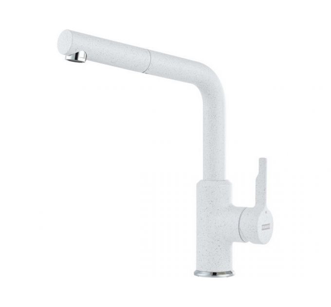 Смеситель Franke Urban с выдвижным шлангом, белый (115.0595.088)