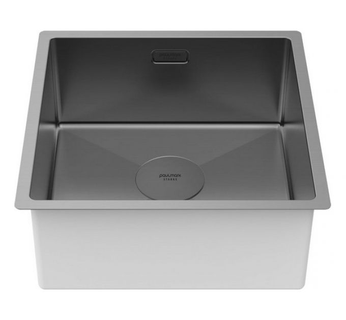Мойка Paulmark Next 44 uni PM214444-GM, вороненая сталь