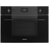 Духовой шкаф SMEG SO4101M1B3 компактный с СВЧ