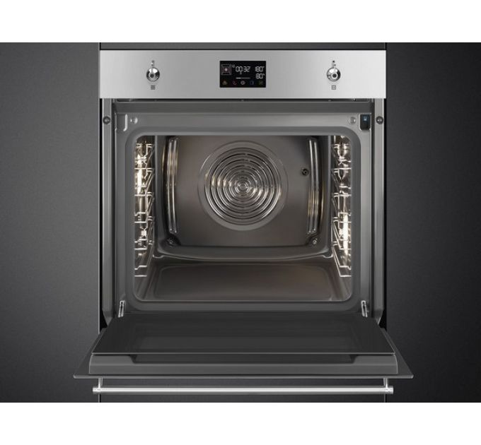 Духовой шкаф SMEG SO6302S3PX с паром