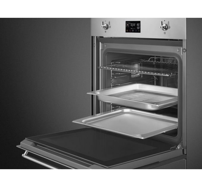 Духовой шкаф SMEG SO6302S3PX с паром