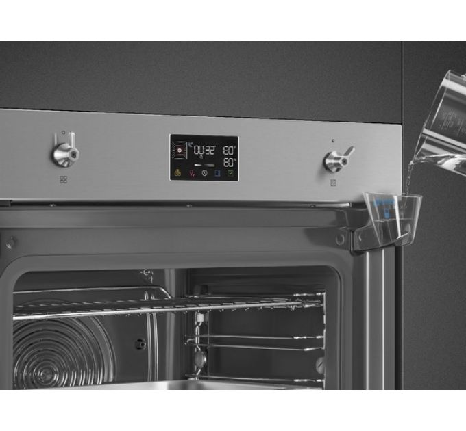 Духовой шкаф SMEG SO6302S3PX с паром