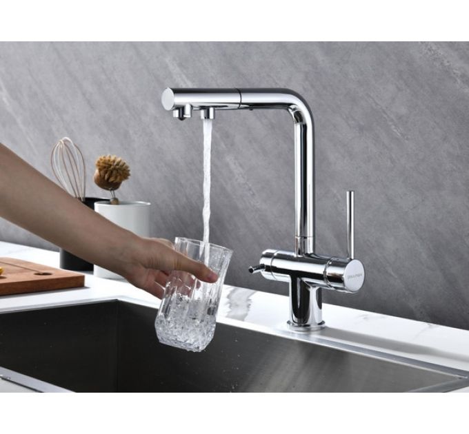 Смеситель Paulmark Serpentine Se213222-CR, хром