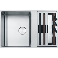 Мойка Franke BWX 220-41-27, вентиль-автомат, шлифованная (127.0579.559)
