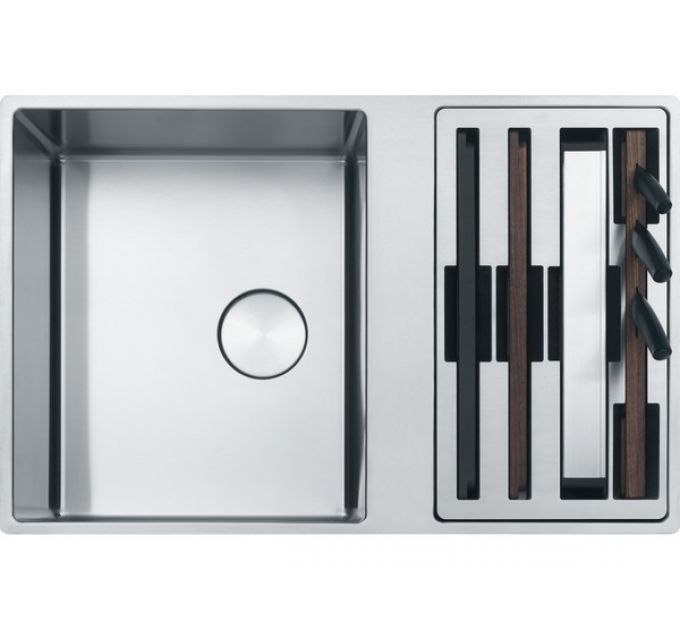 Мойка Franke BWX 220-41-27, вентиль-автомат, шлифованная (127.0579.559)