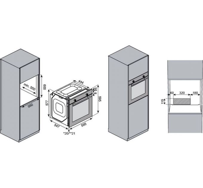Духовой шкаф Kuppersberg HO 603 BX
